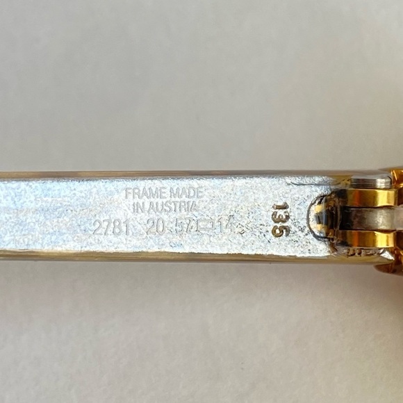 Vintage Christian Dior Eyeglasses Frames Retro 60s 70s Amber Yellow Glasses Demo - Picture 9 of 11